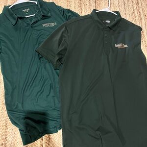 Buffalo Trace Men's Green Polo Shirt